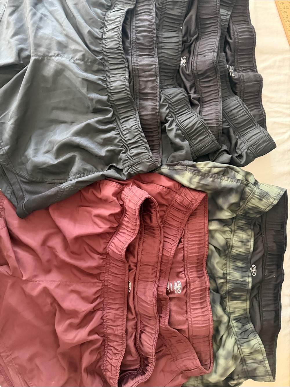 Lot of six pairs women’s Athletic Works shorts, side pockets